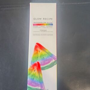 Limited edition glow recipe rainbow toner BOX